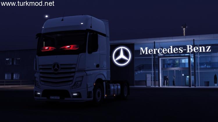 ETS2 - A-W LED Panel Modu (1.58) kapak görseli
