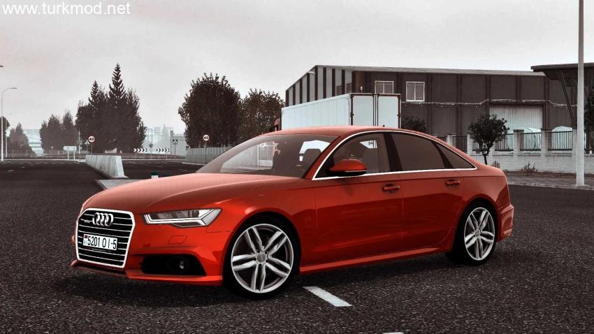 ETS2 - Audi A6 C7 3.0 TFSI 2015 Araba Modu (1.58) kapak görseli