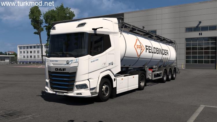 ETS2 - Daf Xf Elektrikli Çekici Modu (1.58) kapak görseli