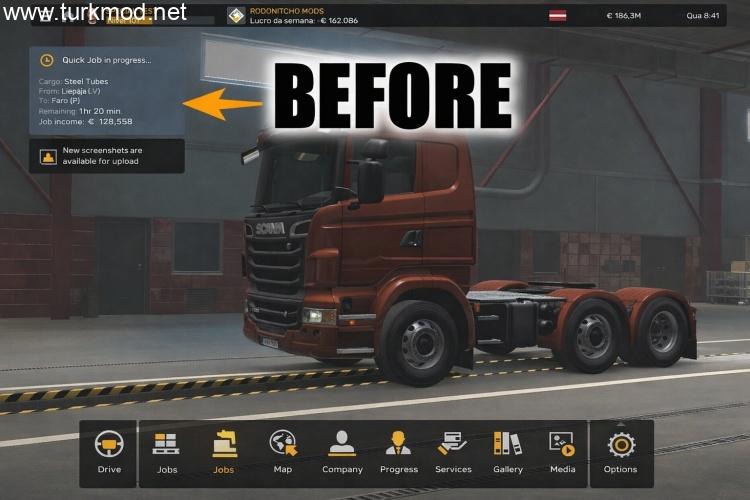 ETS2 - Daha Uzun Teslimat Süreleri Modu (1.59) kapak görseli