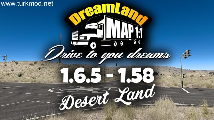 ETS2 - DreamLand Harita Modu (1.58) kapak görseli