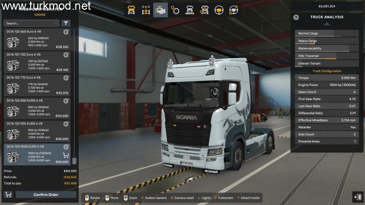 ETS2 - Güçlü Motorlar Modu (1.59) kapak görseli