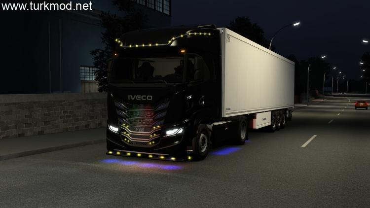 ETS2 - Iveco S-Way Full Light Edition Modu (1.58) kapak görseli