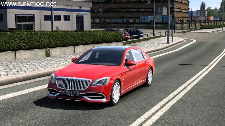 ETS2 - Mercedes-Benz Maybach S650 Araba Modu (1.58) kapak görseli