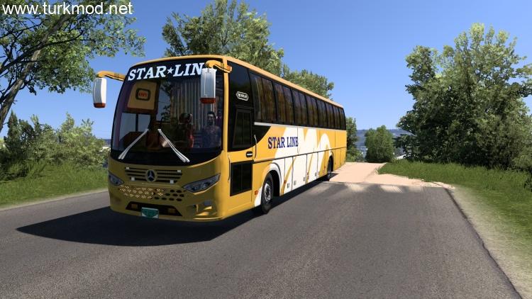 ETS2 - Mercedes-Benz OF1623 Non AC Otobüs Modu (1.58) kapak görseli