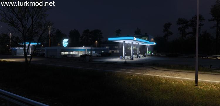 ETS2 - PNG Sokak Lambaları Modu (1.58) kapak görseli