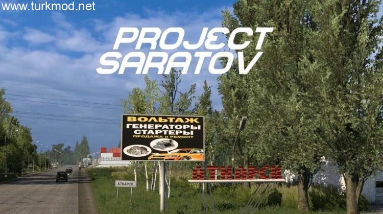 ETS2 - Project Saratov Harita Modu (1.58) kapak görseli