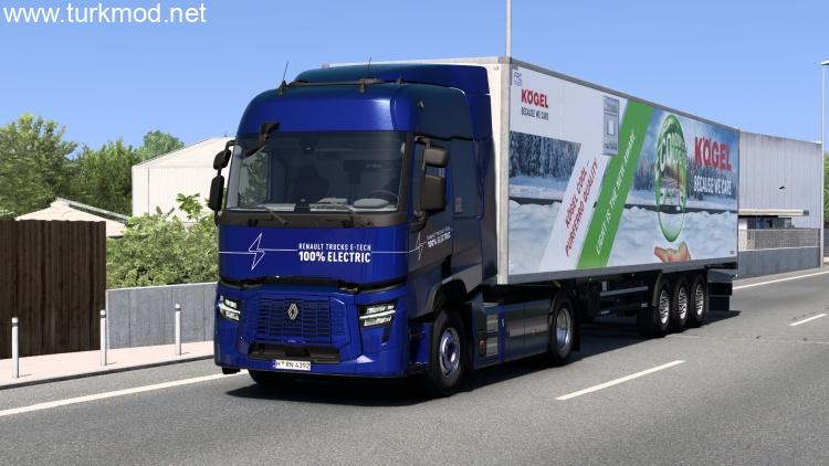 ETS2 - Renault E-Tech T Çekici Modu (1.59) kapak görseli