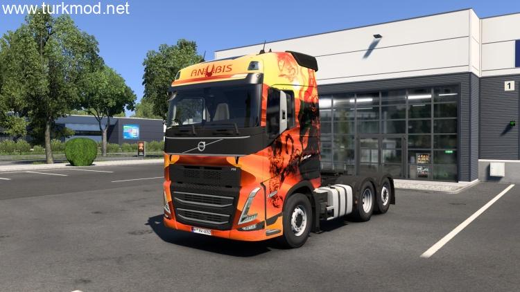 ETS2 - Volvo FH5 Anubis Skin (1.58) kapak görseli