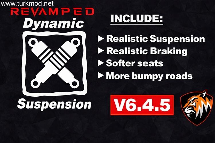 ETS2 - Yenilenmiş Dinamik Süspansiyon Modu (1.59) kapak görseli