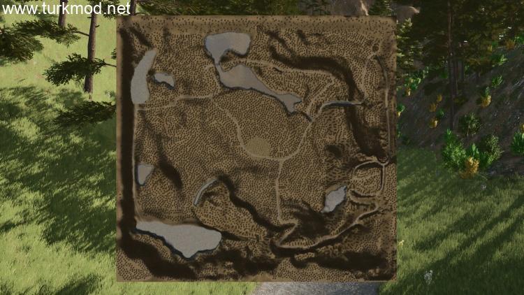 FS25 - Brown Pine Ridge Harita Modu kapak görseli