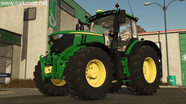 FS25 - John Deere 6R Series Traktör Modu kapak görseli