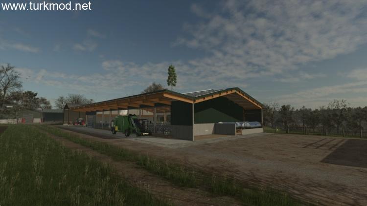 FS25 - Yerleştirilebilir Hoermann İnek Ahırı Modu kapak görseli