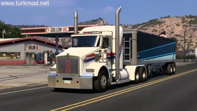 ATS - Custom Kenworth T800 Çekici Modu (1.58) - modu