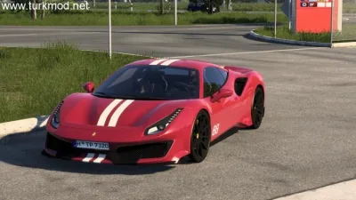 ETS2 - 2023 Ferrari 488 Araba Modu (1.58) - modu