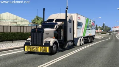 ETS2 - Kenworth W900 Kesik Kabin Modu (1.58) - modu