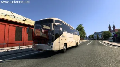 ETS2 - Shohag Scania Çok Dingilli (Laksana Tasarımı) Otobüs Modu (1.58) - modu