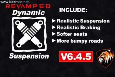 ETS2 - Yenilenmiş Dinamik Süspansiyon Modu (1.59) - modu