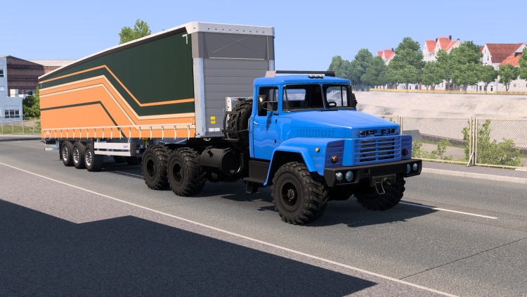 1981 model Kraz 260 kamyon (1.60) - modu