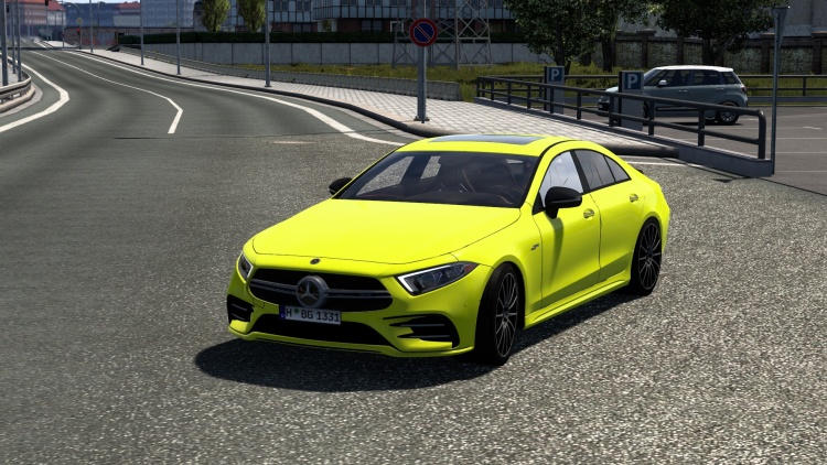 ETS2 - 2021 Mercedes-Benz CLS 53 AMG (1.60) - modu