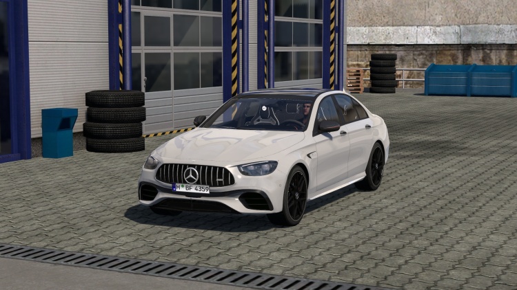 ETS2 - 2023 Mercedes-AMG E63 S (1.60) - modu
