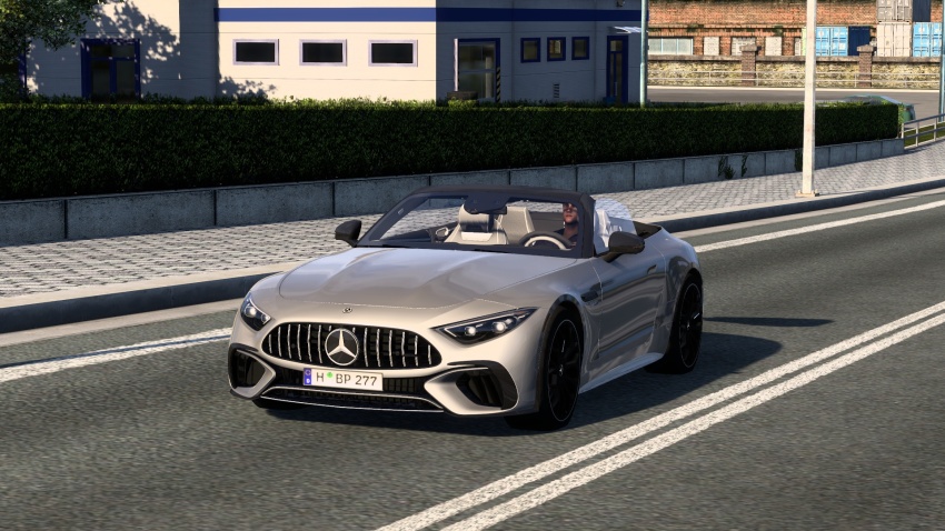 ETS2 - 2023 Mercedes SL63 AMG (1.60) - modu