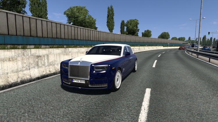 ETS2 - 2023 Rolls-Royce Phantom (1.60) - modu