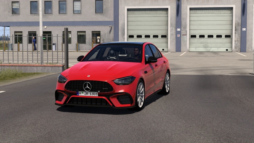 ETS2 - 2024 Mercedes-Benz C-Serisi AMG C 43 (1.60) - modu