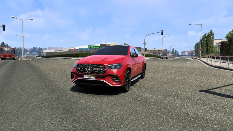 ETS2 - 2025 Mercedes-Benz GLE 450 Coupe (1.60) - modu