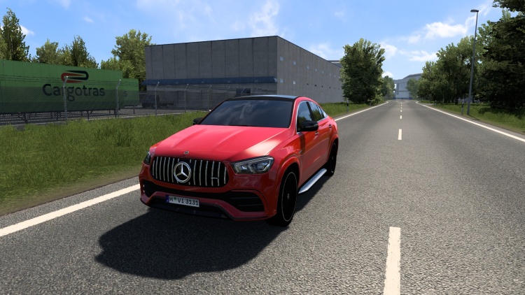 ETS2 - 2025 Mercedes-Benz GLE 63S AMG (1.60) - modu