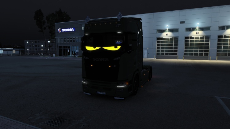 ETS2 - A-W LED Panel (1.60. 1.59. 1.58. 1.57) - modu