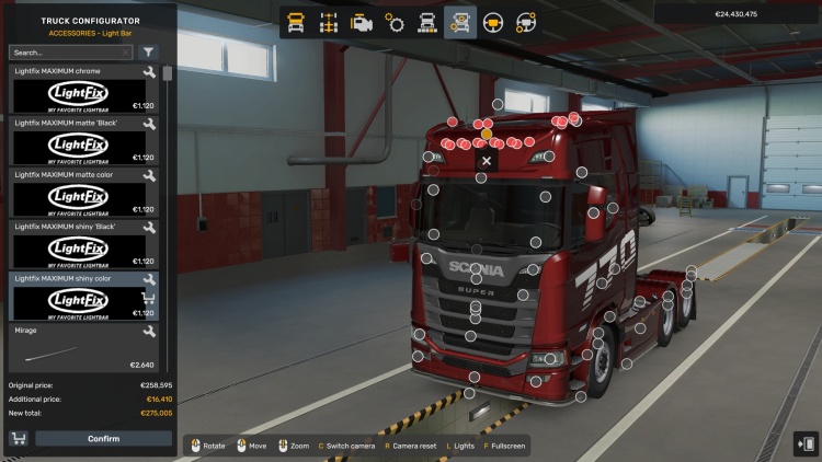 ETS2 - Abasstreppas LightFix Kiti (1.59) - modu