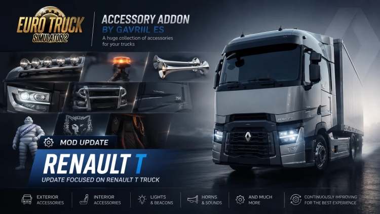 ETS2 - Aksesuar Eklentisi (1.59) - modu