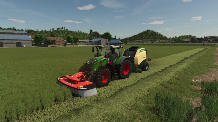 FS25 - AI Balya Makinesi - modu