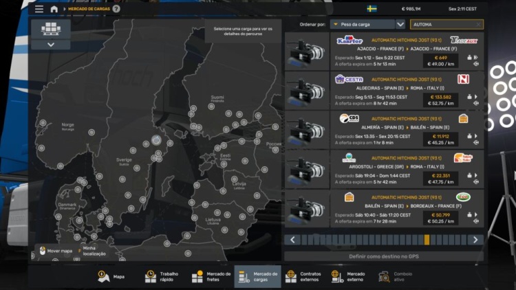 ETS2 - Otomatik Bağlantı Aparatı Jost (1.60) - modu