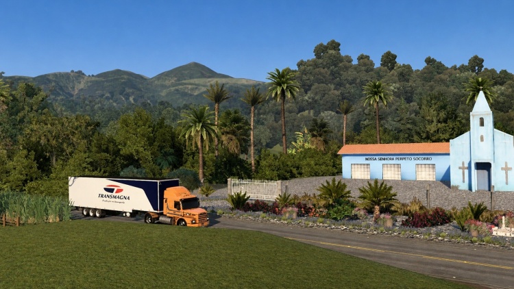 ETS2 - Brezilya Cenneti Haritası (1.58) - modu