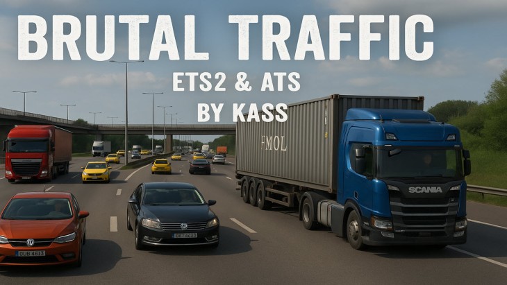 ETS2 - Aşırı Yoğun Trafik (1.60) - modu