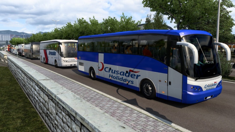 ETS2 - Otobüs Trafiği Modu (1.60) - modu