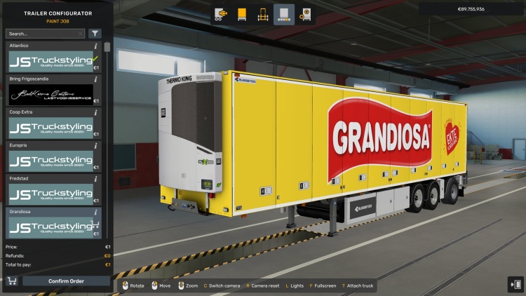 ETS2 - Bussbygg Euromax Dorse (1.60) kapak gorseli