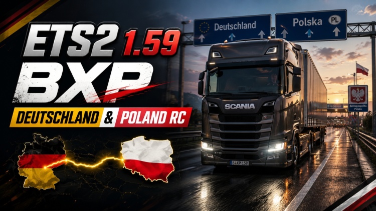 ETS2 - BXP Almanya ve Polonya RC (1.59) - modu