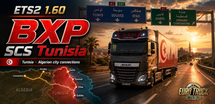 ETS2 - BXP SCS Tunus (1.60) - modu