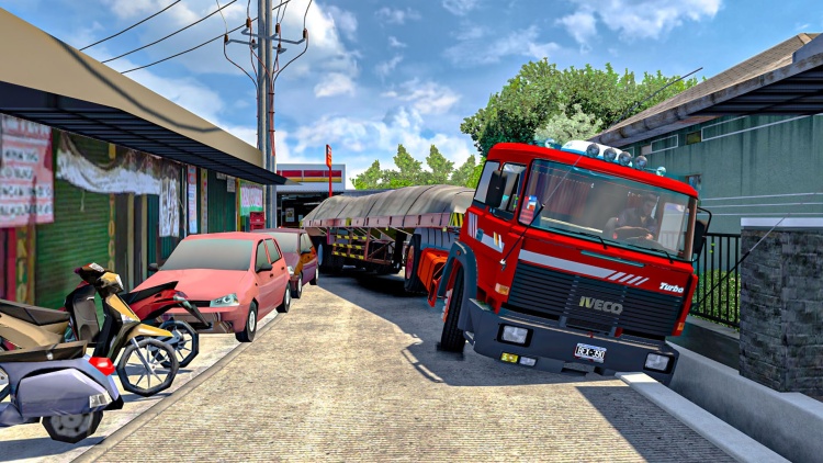 ETS2 - Zorlu Dar Yollar Haritası (1.58) - modu