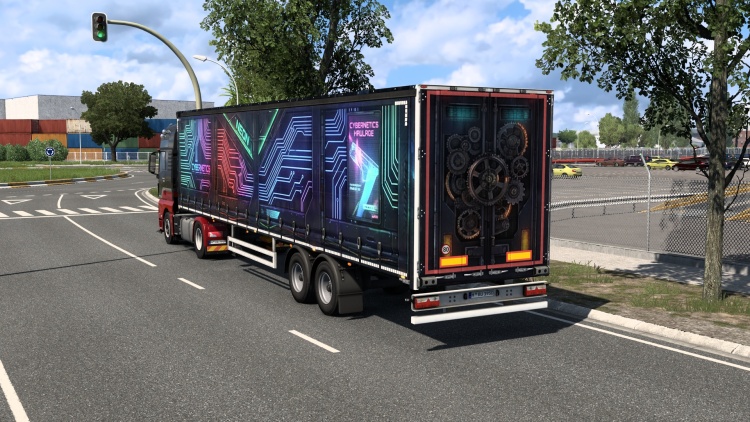 ETS2 - Cyburk Style Römork Kaplaması (1.58) - modu