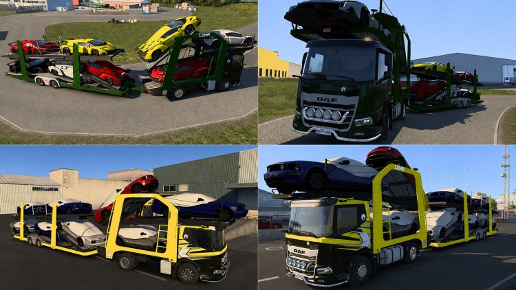 Daf XD Otomobil Taşıyıcı (1.59) - modu
