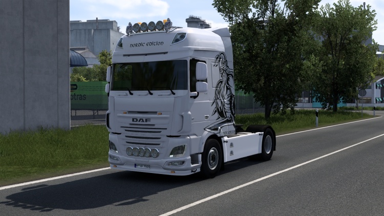 ETS2 - DAF XF Euro 6 Nordic Edition Görsel Paketi (1.58) - modu