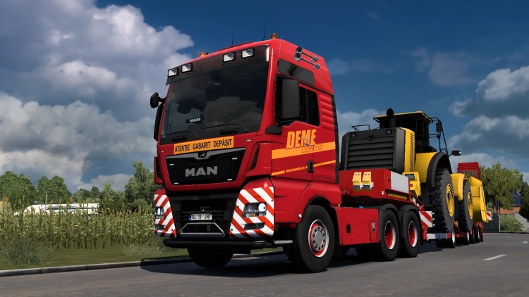 ETS2 - DEME Macarale Skin MAN TGX E6 (1.60) - modu