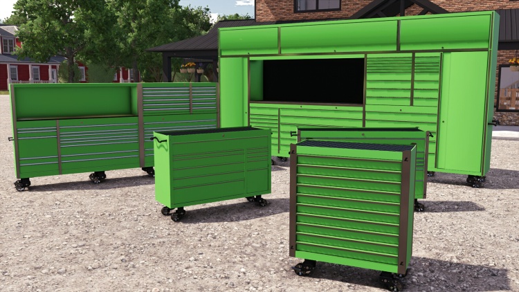 FS25 - Dinamik Dekoratif Alet Kutuları - modu