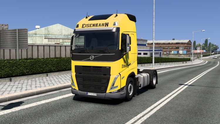 ETS2 - Eisenbahn Volvo FH5 Görünümü (1.58) - modu