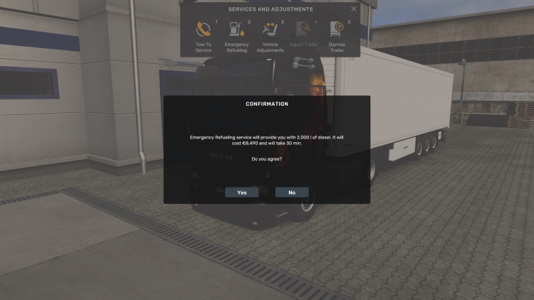 ETS2 - Acil Durum Yakıt İkmal 2000 Litre (1.61) - modu