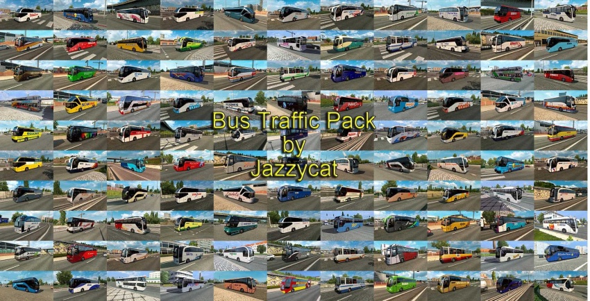 ETS2 - Otobüs Trafik Paketi (1.57) - modu